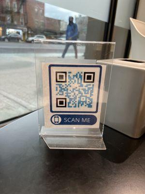 QR code for online patient registration