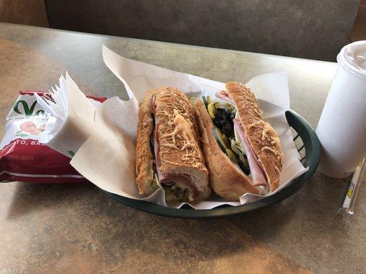 Yep, it's definitely a Subway sandwich.