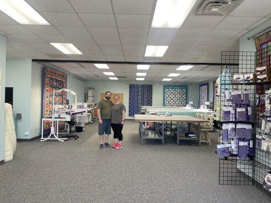 Come see our new space in Appleton! We are right next door to Going to Pieces Quilt Co.