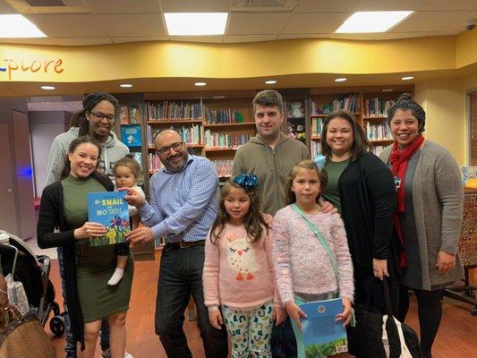 Sharing the Light at the Miami Childrens Hospital with Author Eliyahu Jian