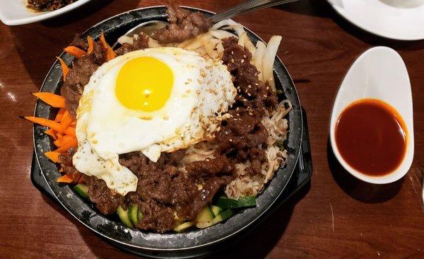 Bibimbap at Domo Sushi