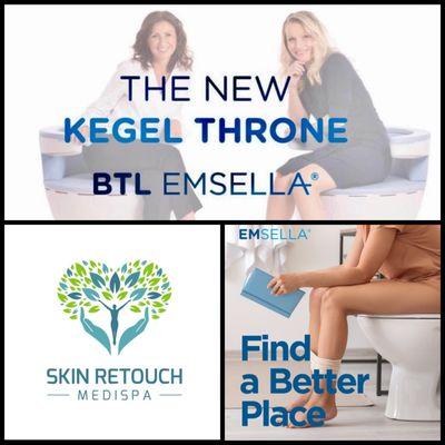 Strengthening pelvic floor in our medical spa