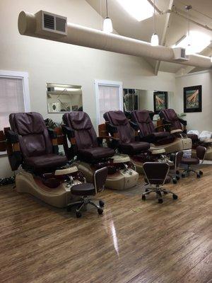 Pedicure spa chairs