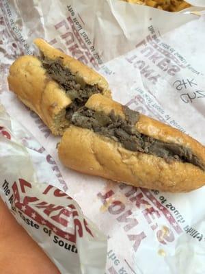 Beef cheesesteak