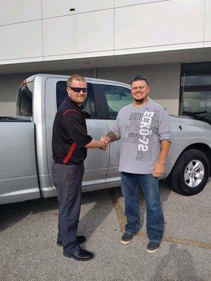 Jeff fields of lawton Kia was awesome to work with and got me into a great truck.  Thanks Jeff your customer service was great.