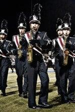 Marching Band season! Oh yes and I think there's football on either side of the halftime show ;-)