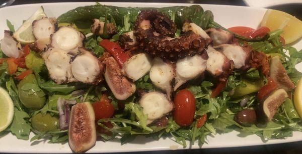 Octopus salad