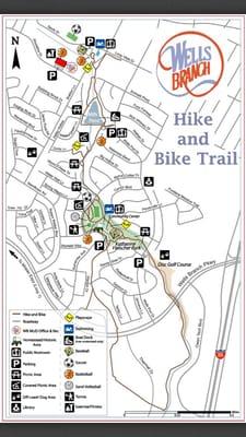 Full park & trail system map