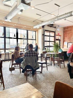 Gorgeous cafe area