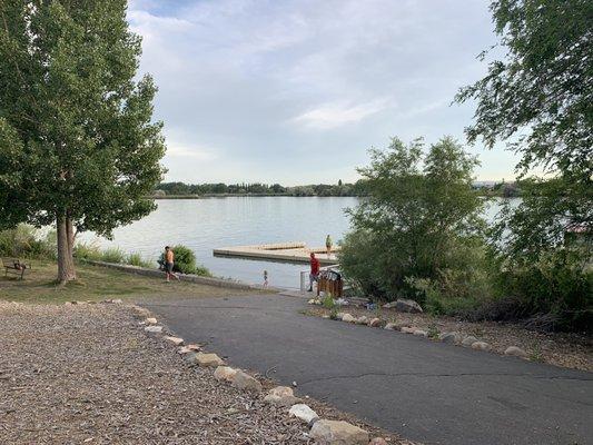 Their dock.