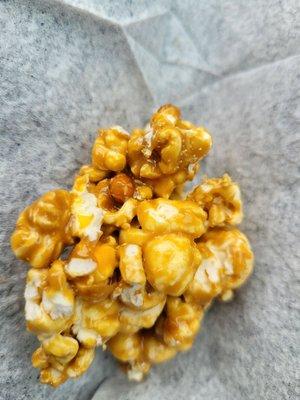 Be careful! There were kernels in the caramel corn!