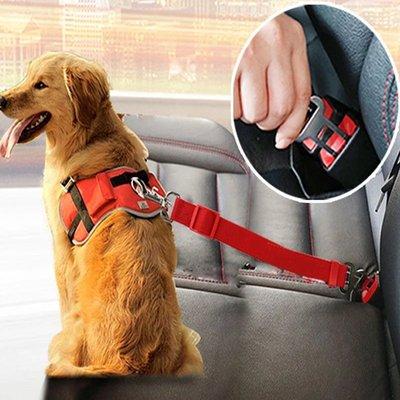 Introducing the Adjustable Dog Safety Seat Belt, the perfect seat belt to keep your pet safe and secure during car trips.