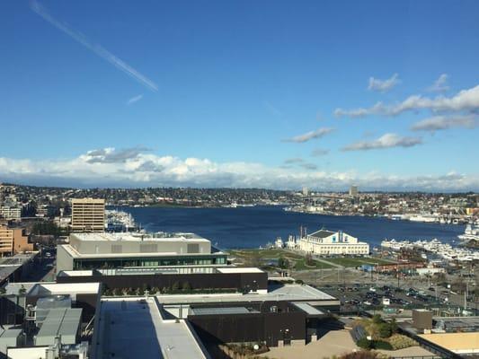 View of Lake Union from the 11th floor