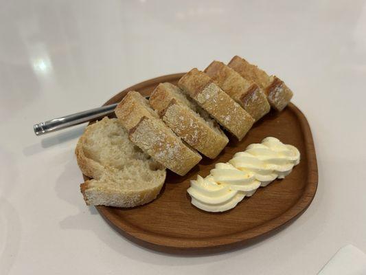 Bread Appetizer from neighboring bakery