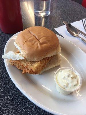 Fish sandwich