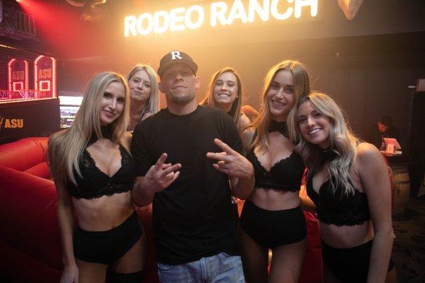 Nate Diaz loves RODEO!