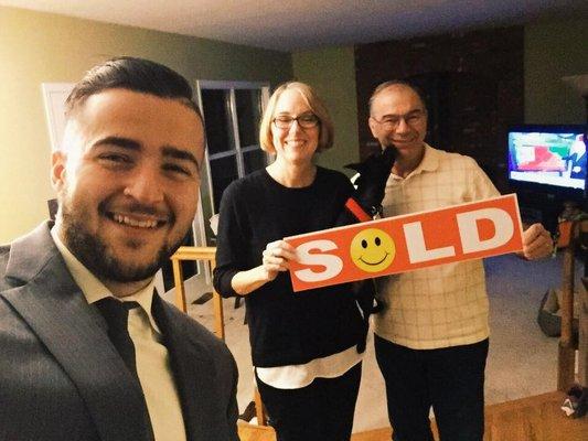 We got them so much money on the sale of their home,that they were able to purchase their new one outright!