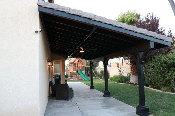 Beautiful patio cover!