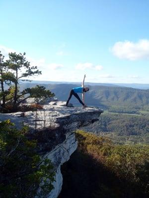 Yoganoke photo contest winner; we love it when students bring yoga out into our beautiful world!