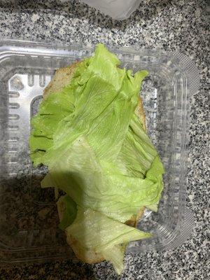 Pretty lettuce