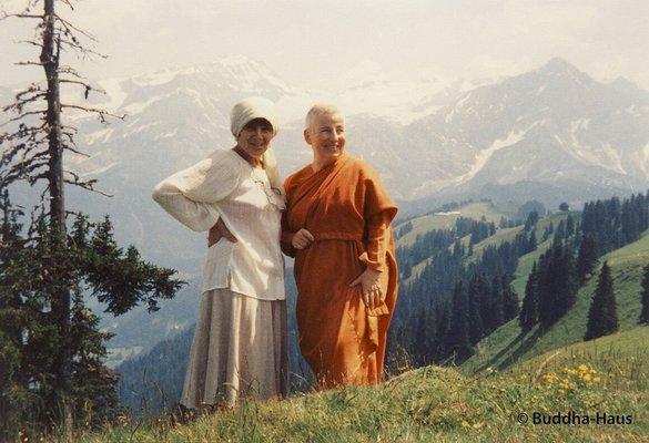 Ruth Denison, our teacher and lineage and Ayya Khemma, another powerful and important woman in Western Buddhism.