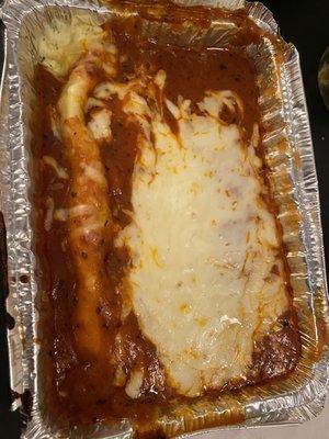 Homemade Manicotti