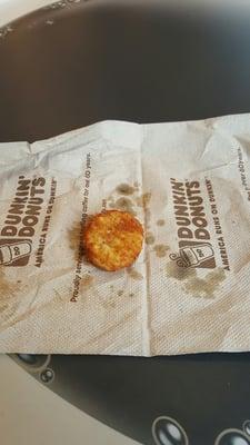 Best Hash brown I've ever had.