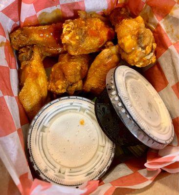 Calabrian Buffalo wings