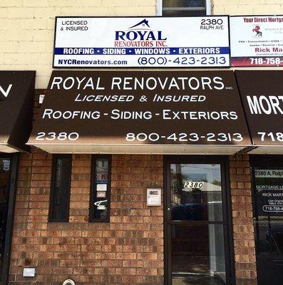 Royal Showroom in Mill Basin - 2380 Ralph Avenue, Brooklyn NY 11234 - Royal Renovators Inc.