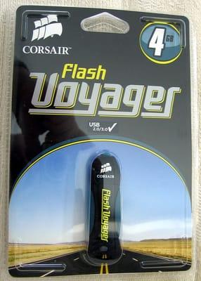 Corsair 4GB Flash Voyager USB Memory Stick