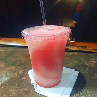 Strawberry frozen margarita