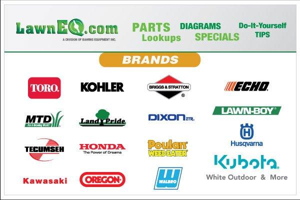 Brands offered by LawnEQ