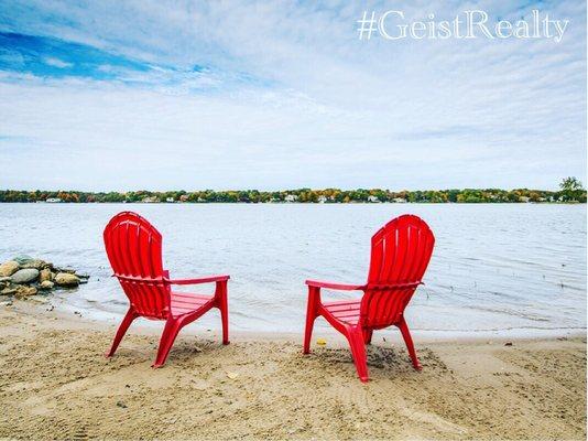 New Listing! Geist Waterfront home with 360ft of water frontage in Feather Cove I. #GeistRealty  317-874-7041