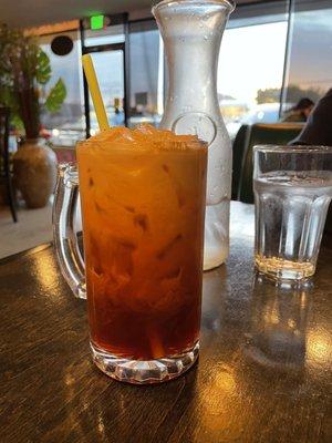 Thai Tea (check in reward - thanks, Yelp!)