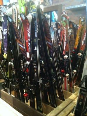 Ski selection!