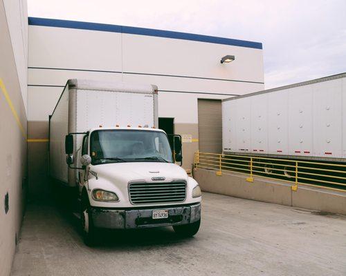 Secure loading docks to provide for safe and easy load ups of furniture.