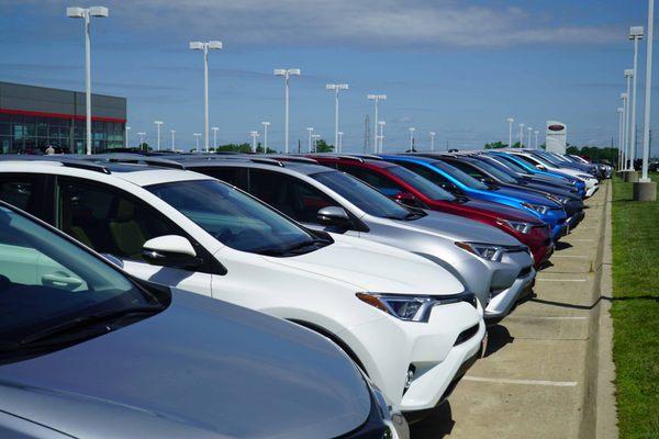 Best-selling Toyota RAV4 and we have a great selection in stock!