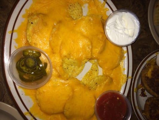 This is an order of "nachos". Saddest looking nachos I've seen...sorry, but I'm sure you guys can do better!