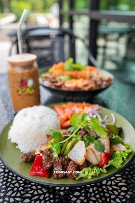 Steak Cubes w/ Vietnamese Cafe au Lait