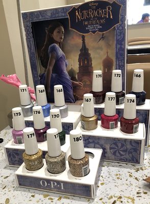 Just arrived!! New colors in GEL & REGULAR polish Inspired by the new Nutcracker movie. Come check them out ladies!