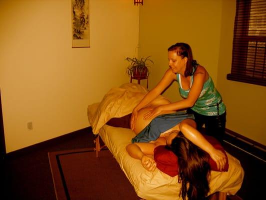 Pre-natal massage