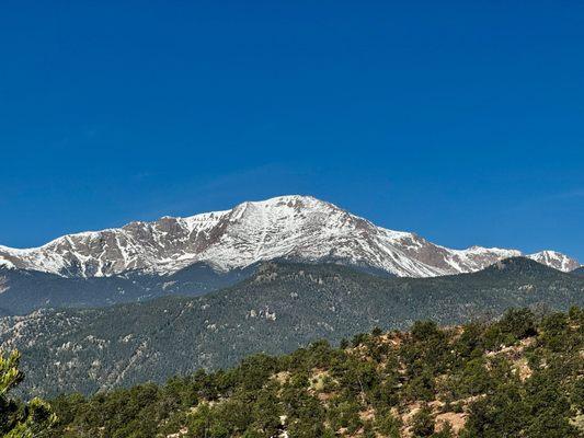 View while on the trail.