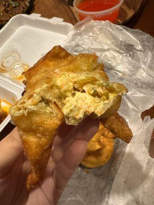 Crab Rangoon Dinner