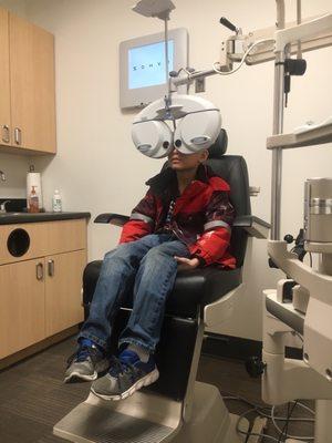 First eye exam