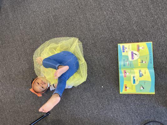 Our toddlers love yoga!