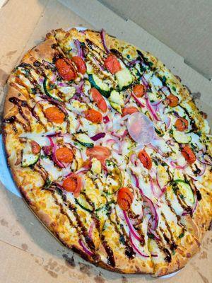 Italian veggie pizza