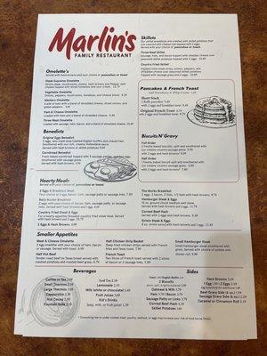 Menu Front