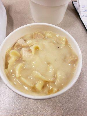 Cream of chicken soup cup