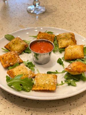 Fried Ravioli with Marinara