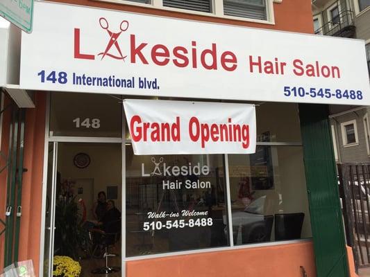 Lakeside Hair Salon 
148 International Blvd. 
Oakland, Ca 94606 
510 545-8488